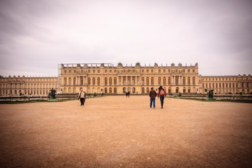 Outside Versailles